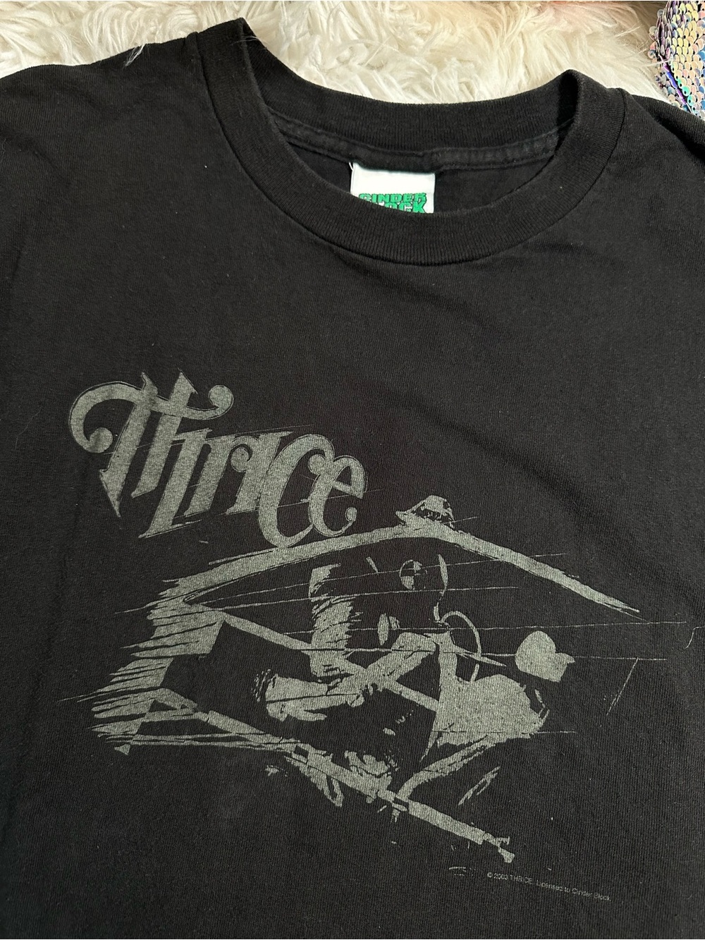 Cinder Block • Vintage 2003 Thrice Car Crash Band Tee